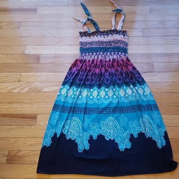 Girls MutiColor Dress Size 12 - Picture 1 of 4